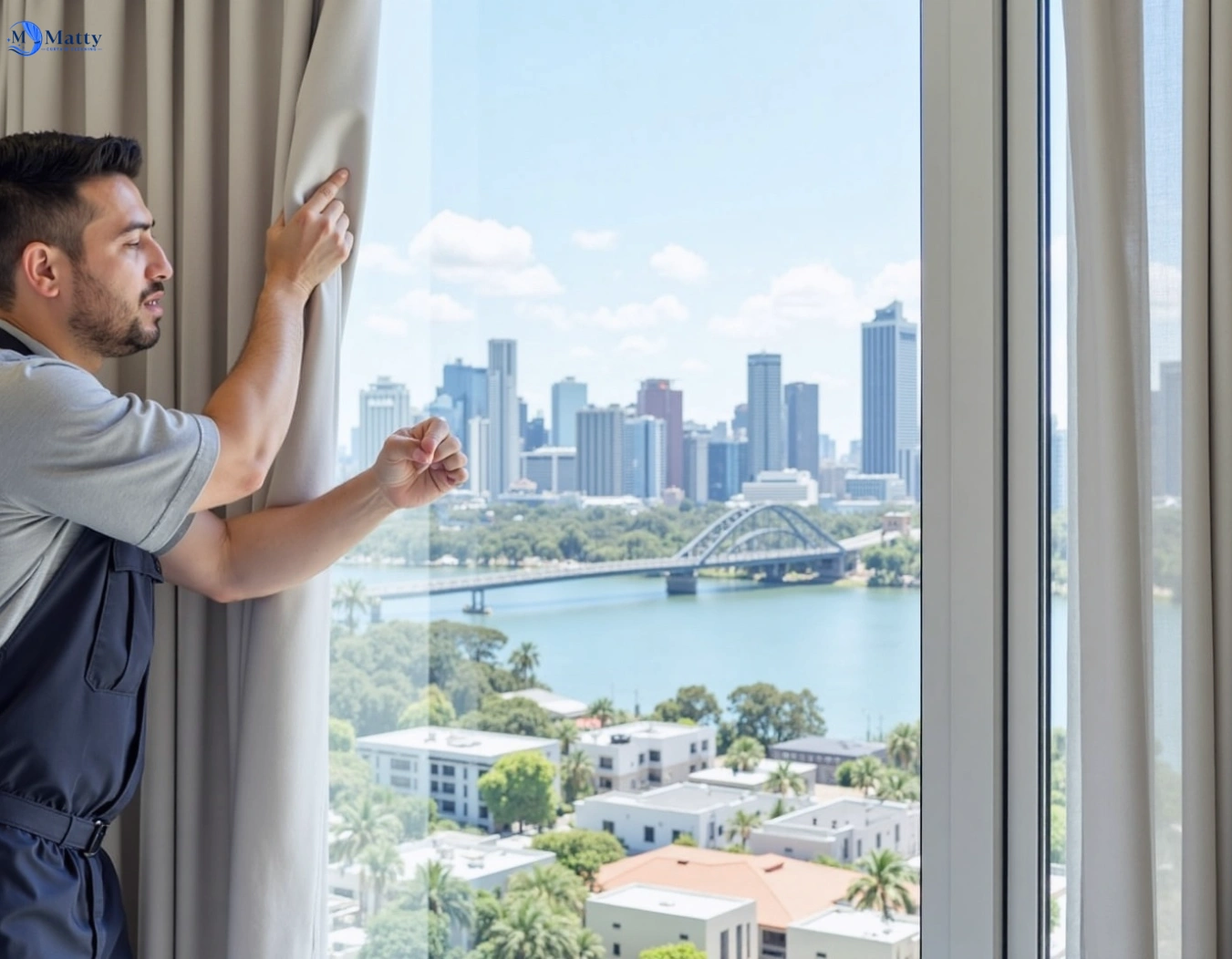 Professional curtain steam cleaning service dawes-point-nsw QLD by Fresho Curtain Cleaning